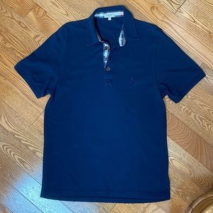 Big boys BURBERRY NAVY BLUE POLO - XL